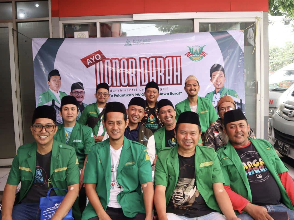 GP Ansor Kabupaten Bandung Gelar Donor Darah